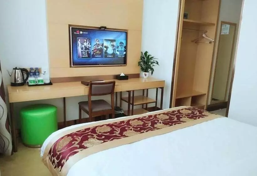 Hotelli Greentree Inn Linxia Niujinhe Avenue Express