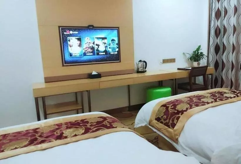 Hotelli Greentree Inn Linxia Niujinhe Avenue Express