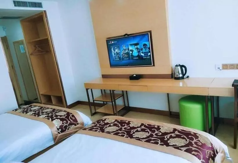 Hotelli Greentree Inn Linxia Niujinhe Avenue Express