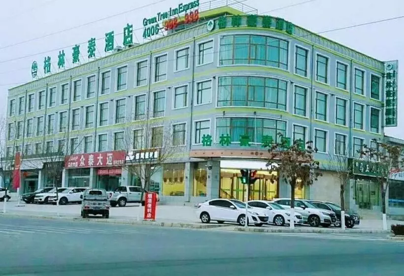 Hotelli Greentree Inn Linxia Niujinhe Avenue Express