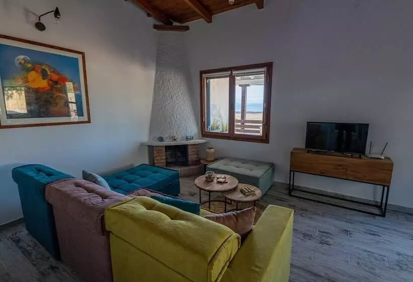 レジデンス Beachfronthouse In Aegina