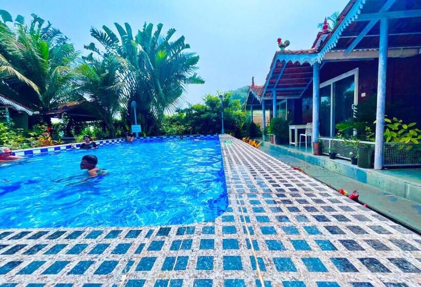 בית מלון כפרי Golden Rice Inn Candolim, North Goa   Near To Beach