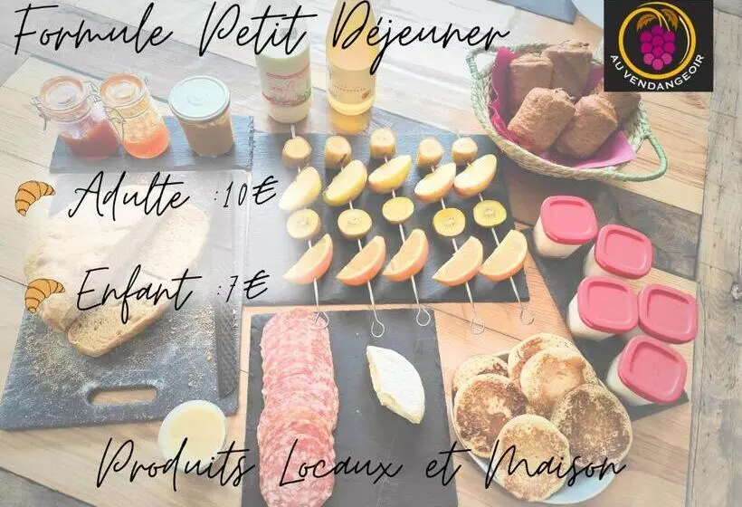 Aamiaismajoitus (B&B) Au Vendangeoir Chambres D Hôtes