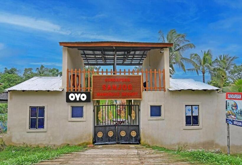 בית מלון כפרי Spot On Sundarban Sanjog Mangrove Resort