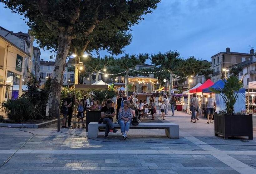 مبيت وإفطار Au Dessus Des Arcades