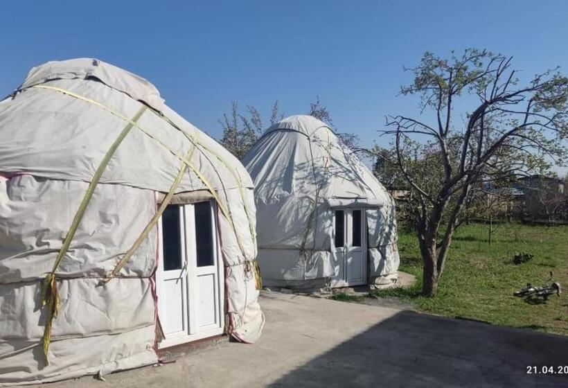 تختخواب و صبحانه Yurt Stay In Downtown