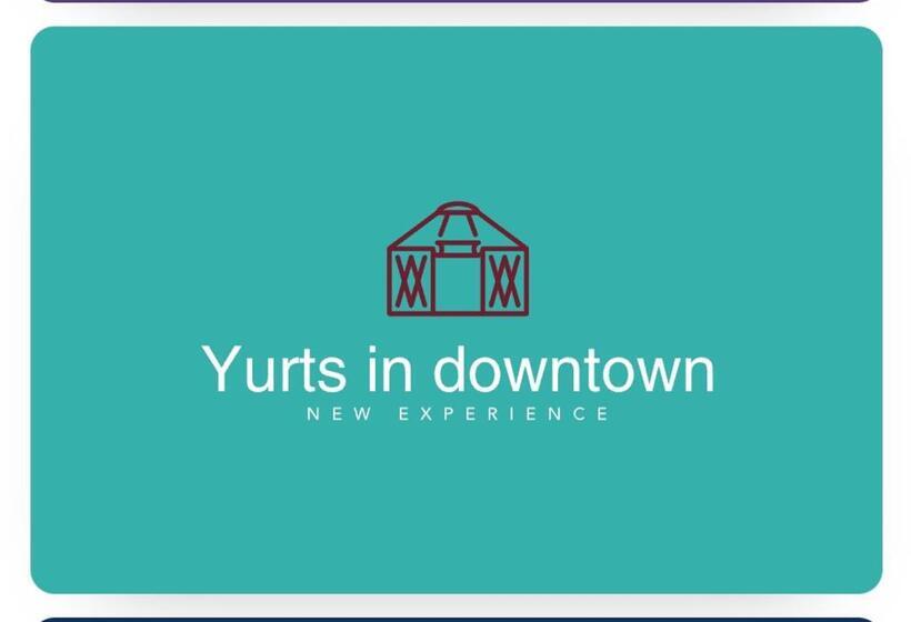 تختخواب و صبحانه Yurt Stay In Downtown