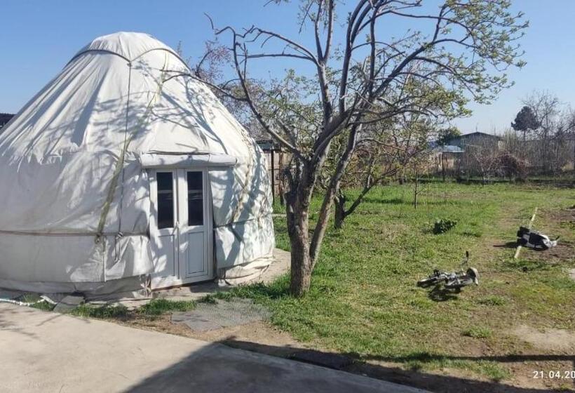 تختخواب و صبحانه Yurt Stay In Downtown