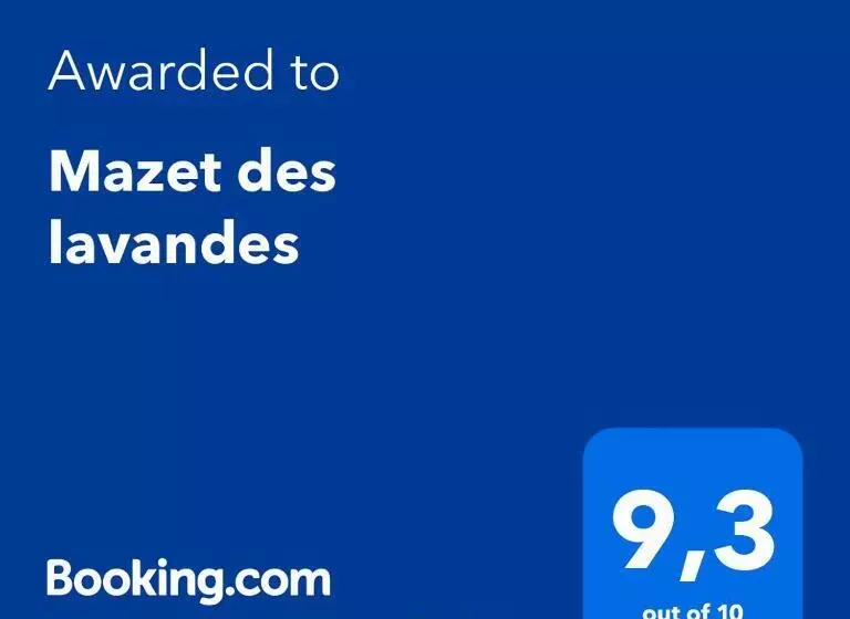 ベッドアンドブレックファースト Mazet Des Lavandes