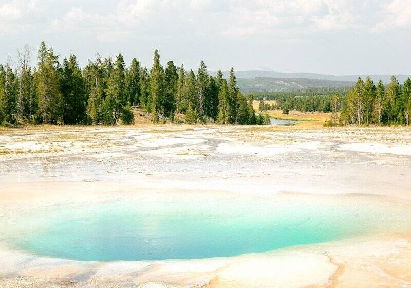 Отель Headwaters Lodge & Cabins At Flagg Ranch