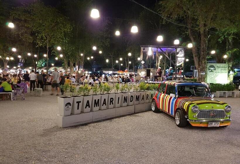 Vandrarhem Pulley Pool Villa 5 Mins Walk To Hua Hin Beach