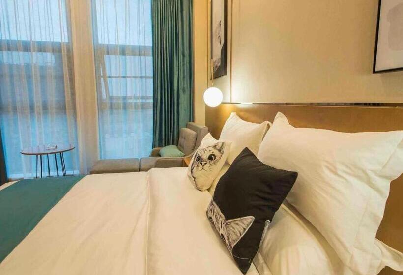 호텔 Super 8 By Wyndham Shifang Urban Rail Transportation College