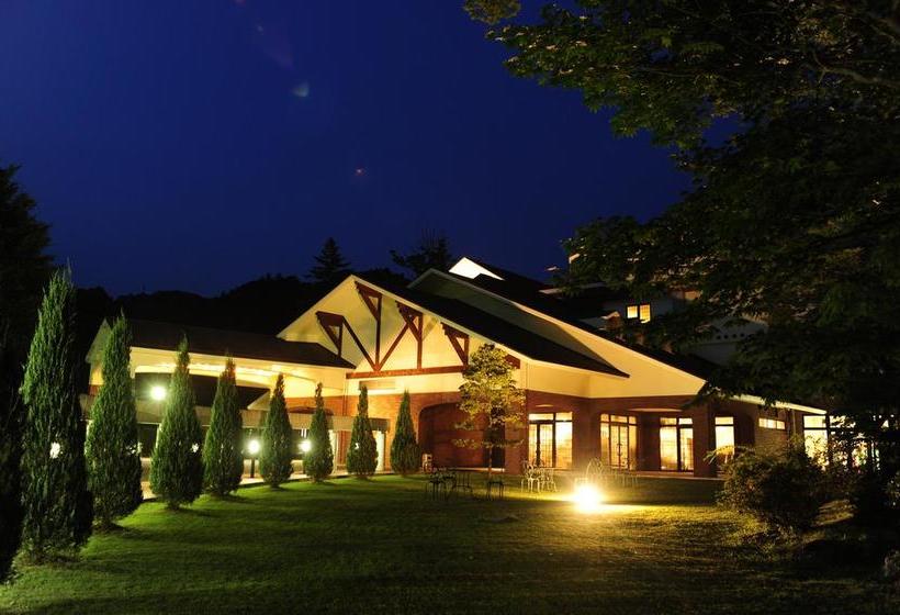 فندق Fukuroda Onsen Omoide Romankan