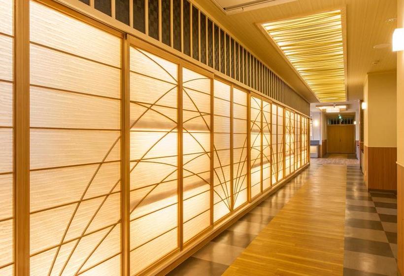 فندق Fukuroda Onsen Omoide Romankan