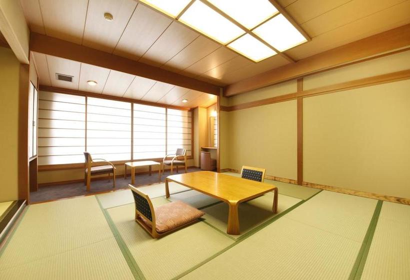 فندق Fukuroda Onsen Omoide Romankan