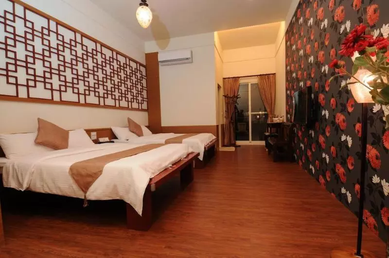 تختخواب و صبحانه Lotus Hostel Beicheng Zhuang