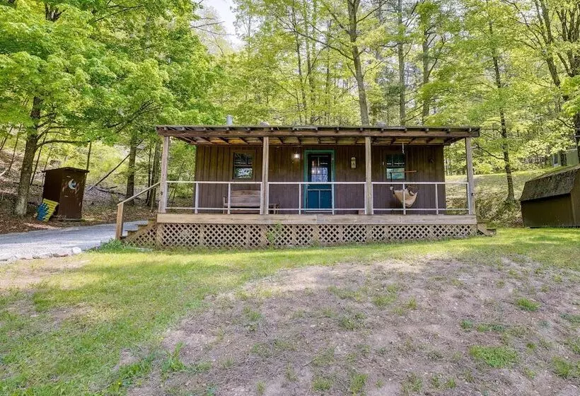 Cozy Green Bank Cabin ~ 2 Mi To Observatory!