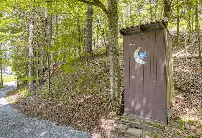 Cozy Green Bank Cabin ~ 2 Mi To Observatory!