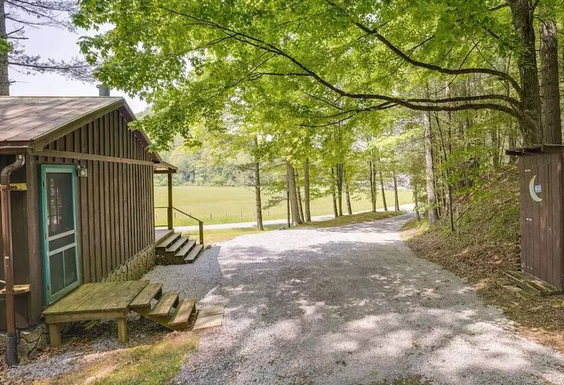 Cozy Green Bank Cabin ~ 2 Mi To Observatory!
