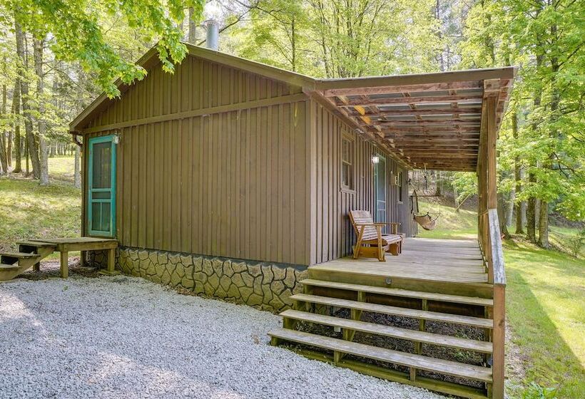 Cozy Green Bank Cabin ~ 2 Mi To Observatory!