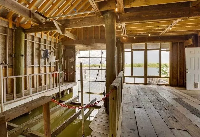 Golden Meadow Getaway: Waterfront Retreat W/ Deck