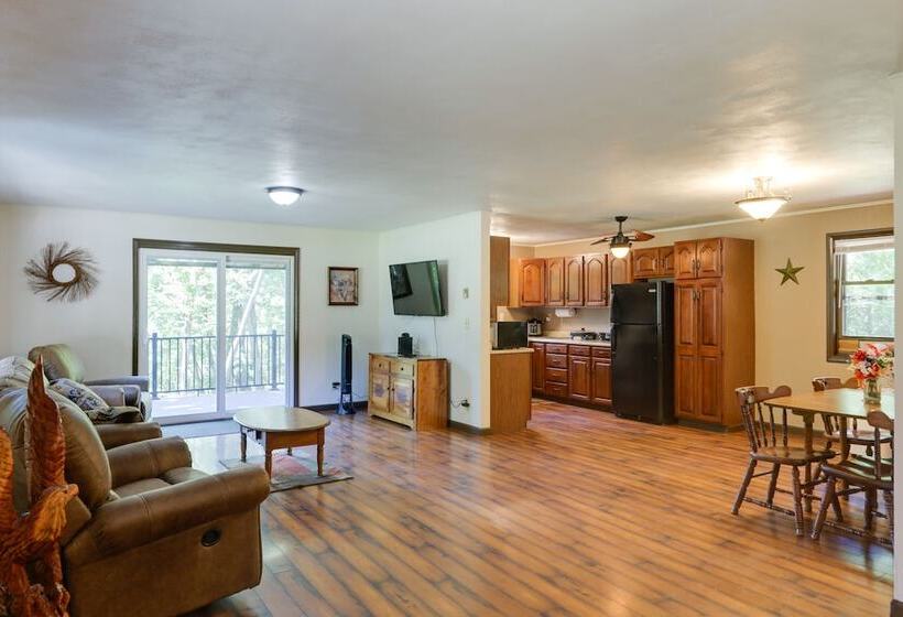 Riverfront Covington Cabin W/ Deck & Fire Pit!