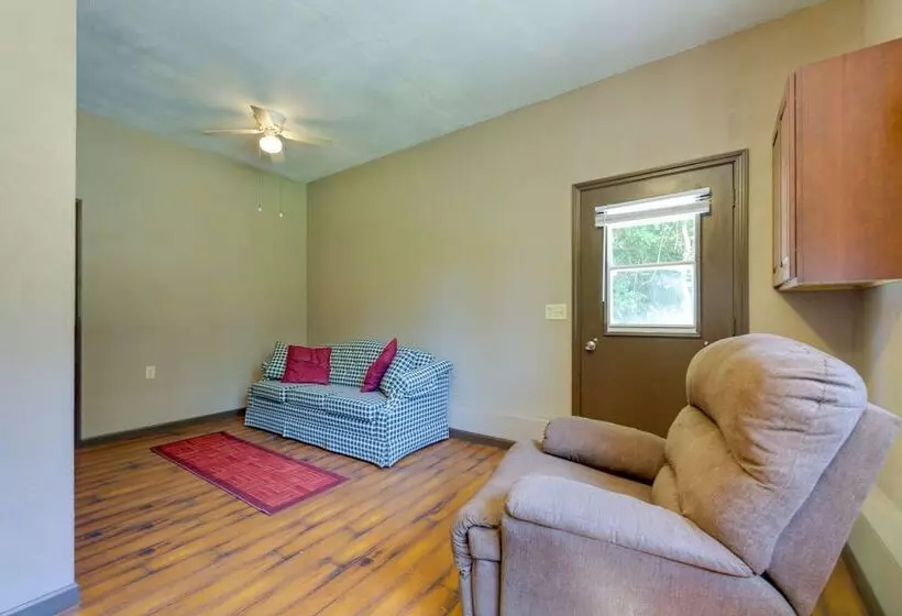 Riverfront Covington Cabin W/ Deck & Fire Pit!