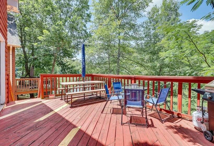 Secluded Alabama Retreat   Lewis Smith Lake Access