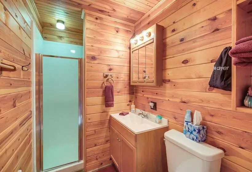 Wraparound Deck & Hot Tub: Blue Ridge Mtn Cabin