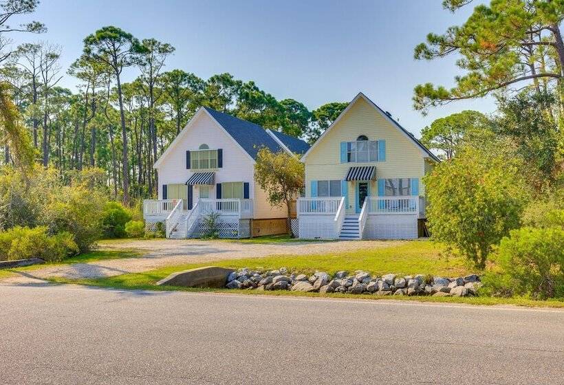 Creekfront Dauphin Island Cottage: Walk To Gulf!