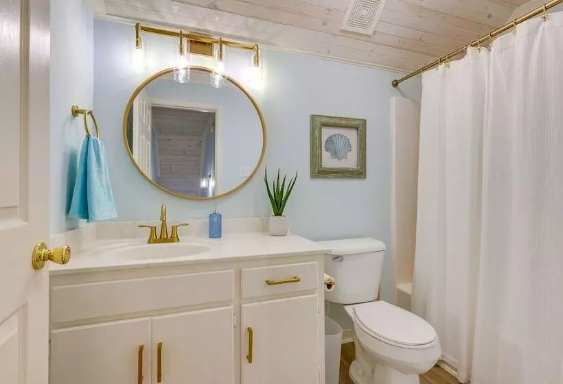 Creekfront Dauphin Island Cottage: Walk To Gulf!