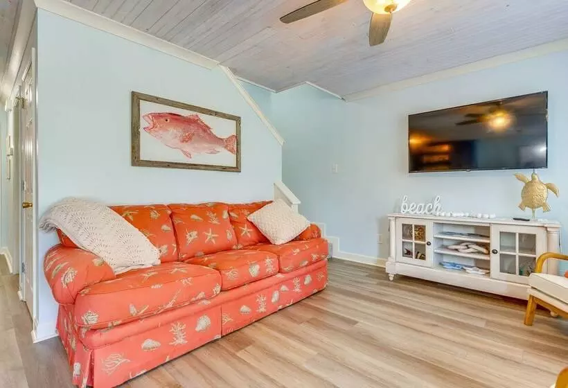 Creekfront Dauphin Island Cottage: Walk To Gulf!