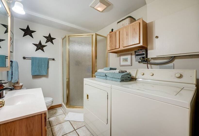 Delton Oasis Retreat W/ Lake Views & Deck!