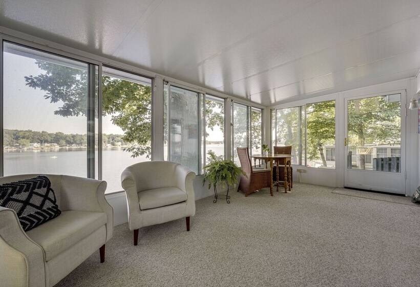 Delton Oasis Retreat W/ Lake Views & Deck!