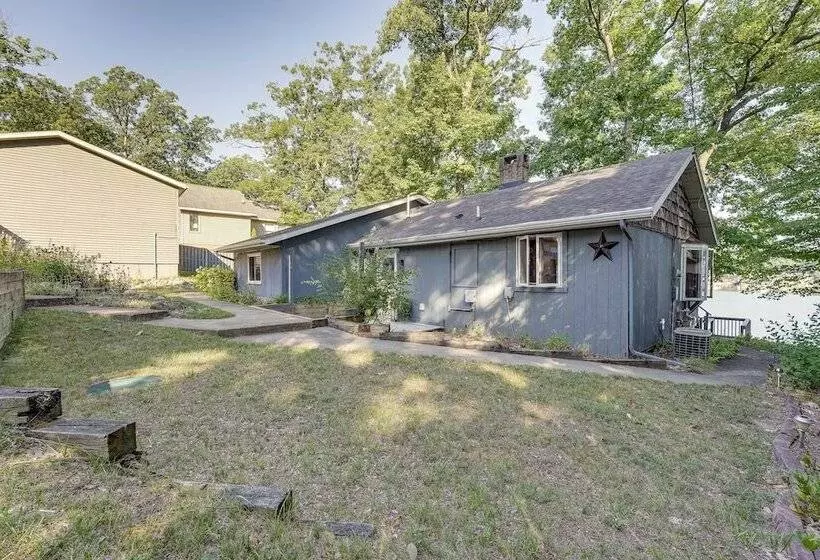 Delton Oasis Retreat W/ Lake Views & Deck!