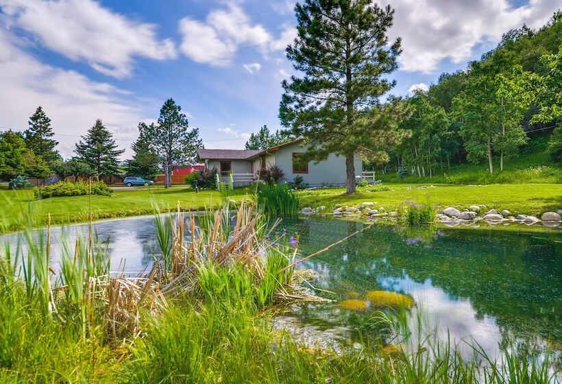 Dog Friendly Red Lodge Home W/ On Site Pond!