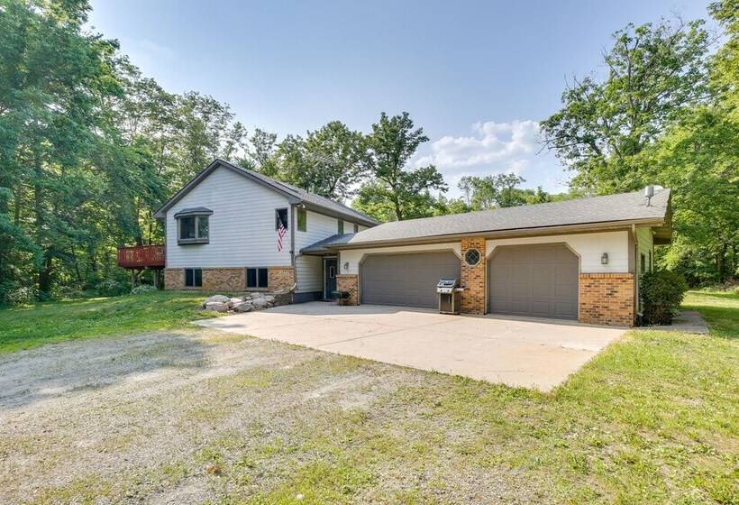 Faribault Home W/ Deck Near Cedar Lake Boat Ramp!