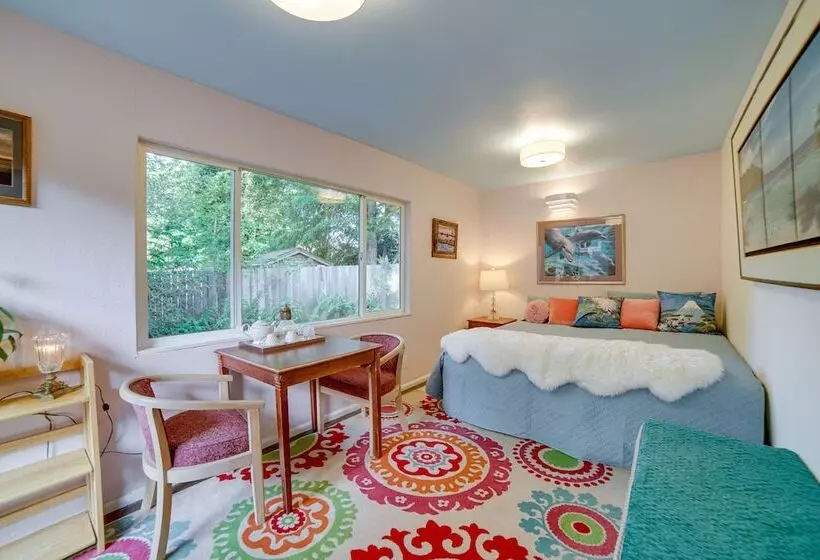 Fort Bragg  Secret Garden  Cabin W/ Hot Tub, Views