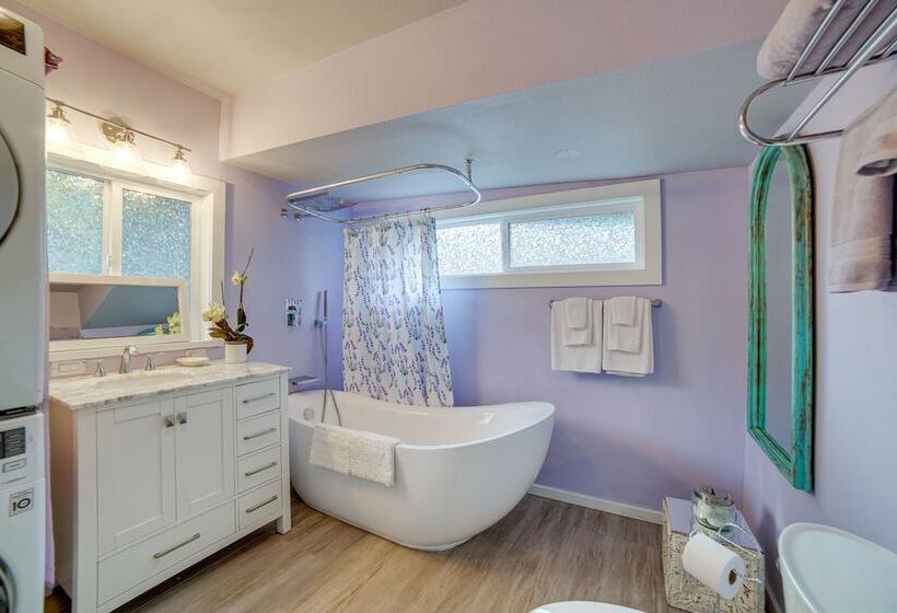 Fort Bragg  Secret Garden  Cabin W/ Hot Tub, Views