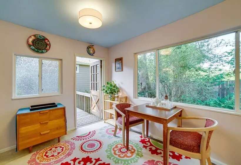 Fort Bragg  Secret Garden  Cabin W/ Hot Tub, Views