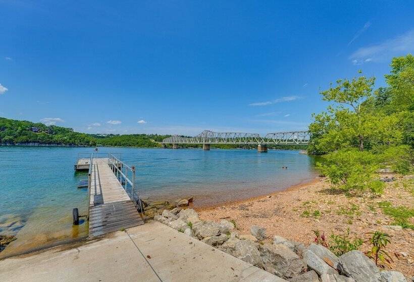Fire Pit & Stunning Lake Views: Shell Knob Home!