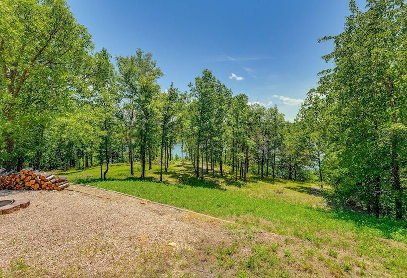 Fire Pit & Stunning Lake Views: Shell Knob Home!