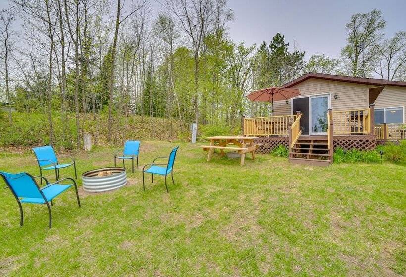 Lakefront Wisconsin Home W/ Boat Dock & Fire Pit!