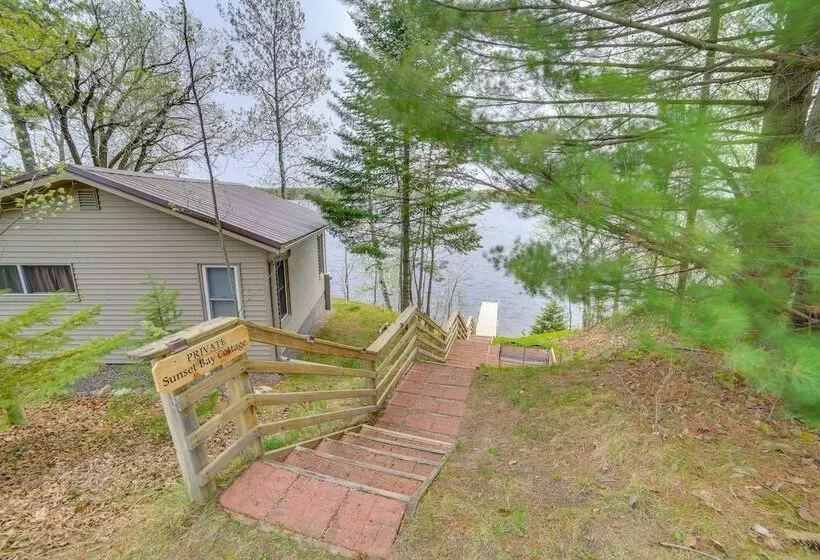 Lakefront Wisconsin Home W/ Boat Dock & Fire Pit!
