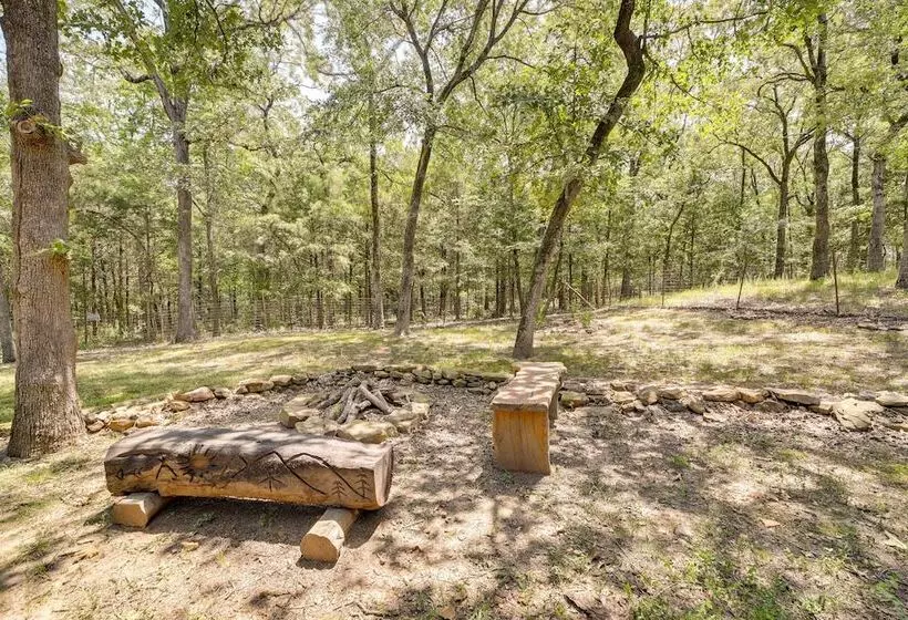 Lazy Bear Cabins 2 At Tuskahoma Near Sardis Lake!
