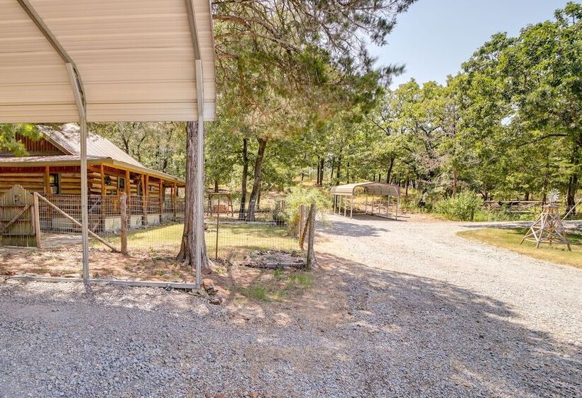 Lazy Bear Cabins 2 At Tuskahoma Near Sardis Lake!