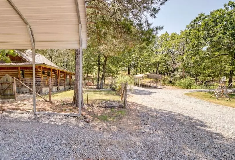 Lazy Bear Cabins 2 At Tuskahoma Near Sardis Lake!