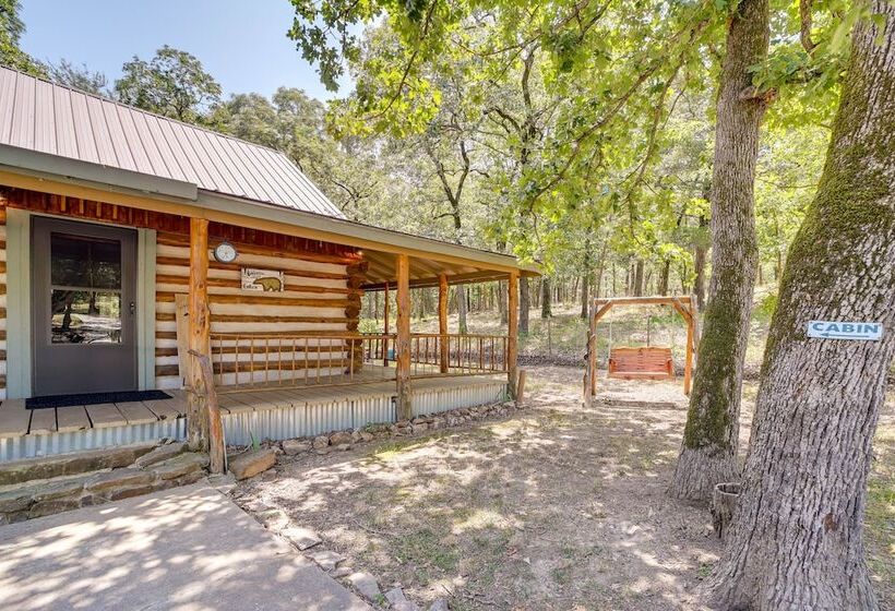 Lazy Bear Cabins 2 At Tuskahoma Near Sardis Lake!