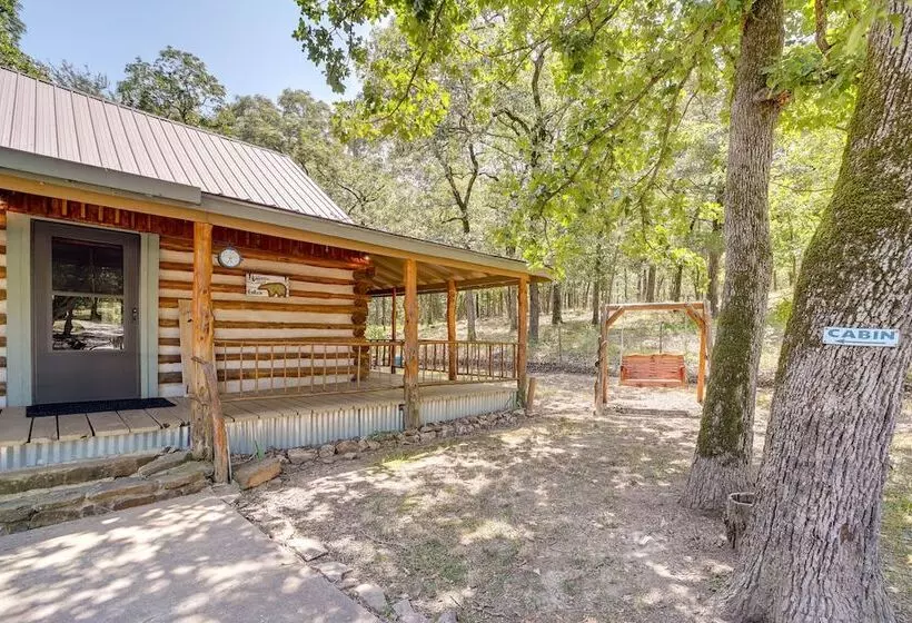 Lazy Bear Cabins 2 At Tuskahoma Near Sardis Lake!
