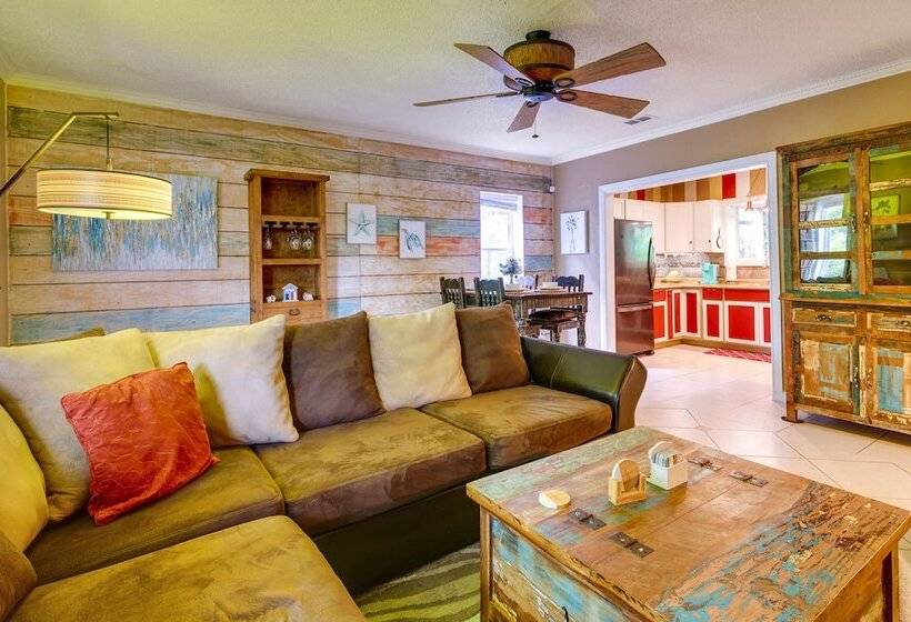 Fire Pit & Grill At Pet Friendly Port Isabel Home!